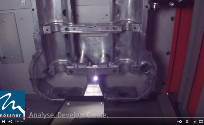 20210901 Automatisierte DMC Laserbeschriftung für Gussteile