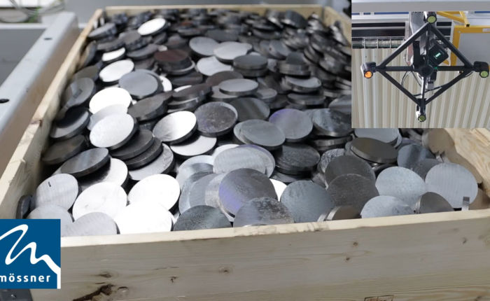 Automatisierungslösung – Bin Picking – am Beispiel von Stahlzuschnitten – Mössner